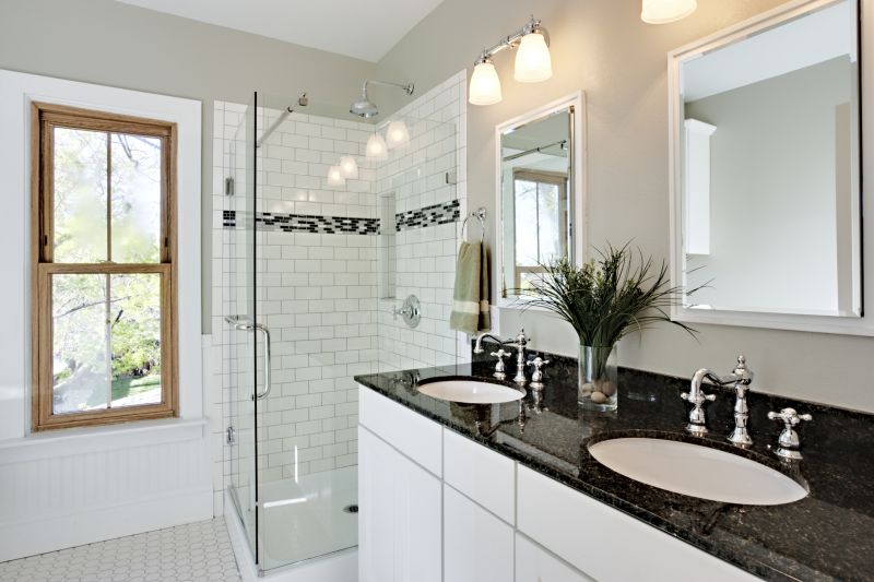 Walk-in Shower with Glass Doors